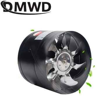 DMWD 8 inch pipe exhaust fan 8" duct ceiling air ventilation fan inline booster 200mm window exhauster toilet kitchen exhaustfan