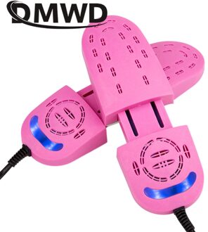 DMWD Bakken Schoen Droger Sterilisator UV Schoenen Drogen Heater Warmer Ultraviolet Flexibele Boot Geur Deodorant Ontvochtigen Apparaat Droger gele kleur