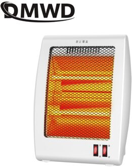 DMWD Draagbare Elektrische Ventilator Kachel Hand Winter Warmer Machine Slaapkamer Kantoor Quartz Thermische Verwarming Radiator Air Blower