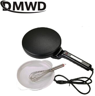 Dmwd Elektrische Crêpe Pizza Machine Pannenkoek Machine Bakpan Cake Machine Non-stick Bakplaat Keuken Koken Gereedschap 900W Eu