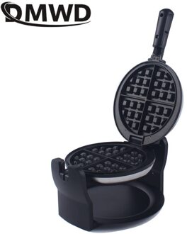 Dmwd Elektrische Mini Ei Wafelijzer Non-stick Muffin Grill Bubble Ei Taart Oven Crêpe Bakken Machine Ontbijt Maker voor Keuken