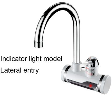 Dmwd Elektrische Onmiddellijke Douche Boiler Instant Water Kraan Keuken Elektrische Kraan Water Verwarming Momentane Heater 3000W Indicatorlight kant
