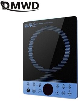 Dmwd Huishoudelijke Concave Inductiekookplaat Elektromagnetische Oven Intelligente Touch Control Fornuis Elektrische Kookplaat Waterdicht 3000W