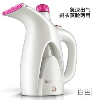 DMWD Stoom Borstel Handheld Kleren Opknoping Machine Draagbare Stomerij Mini Kledingstuk Stoomboot wit