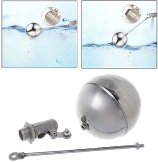 DN15 Buitendraad Water Tank Bal Rvs Flow Control Float Sensor Ventiel