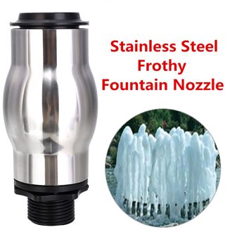 DN25 Rvs Tuin Waterval Fontein Sproeikop Zilver 60-180 Kpa