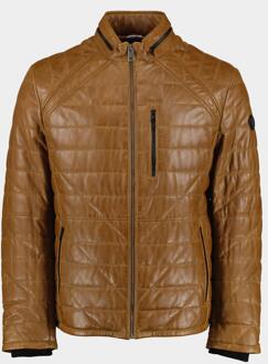 Dnr Lederen jack leather jacket 52215.2/220 Beige