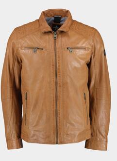 Dnr Lederen jack leather jacket 52347/310 Bruin - 50