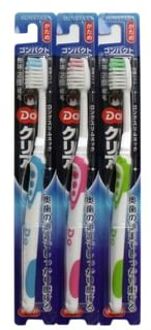 Do Clear Toothbrush Compact Head 1 pc - Random Color - Soft