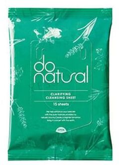 Do Natural Clarifying Cleansing Sheet 15 pcs