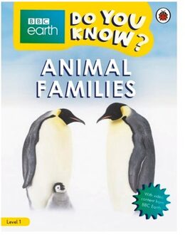 Do You Know? Level 1 - Bbc Earth Animal Families - Do You Know? - Ladybird