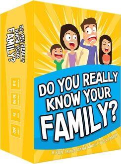 Do You Really Know Your Family? - Card Game