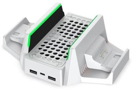 DOBE TYX-0663 voor Xbox-serie S / X verticale koeling opladen Stand Dual Controller houder Base