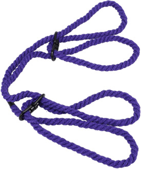 Doc Johnson Beperk - 6mm Hennep Pols- of Enkelboeien - Paars