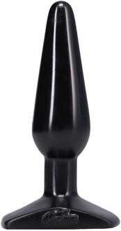 Doc Johnson Classic Butt Plug - Medium - Zwart