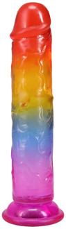 Doc Johnson Classic Dong - 7 / 17,8 cm - Regenboog