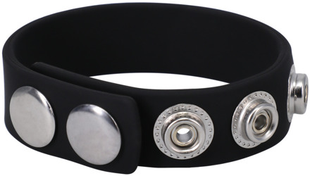 Doc Johnson De Silicone 5 Snap - Cockring