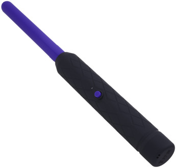 Doc Johnson De Stinger - Electroplay Wand - Zwart/Paarse