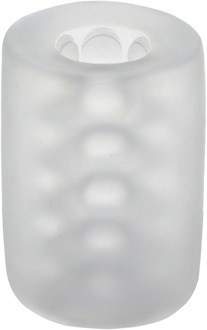 Doc Johnson Glow Helping Head - Masturbator Sleeve - Frost / Groen Gloed