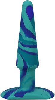 Doc Johnson Groovy - Silicone Anale Plug - 5 / 12 cm - Ocean