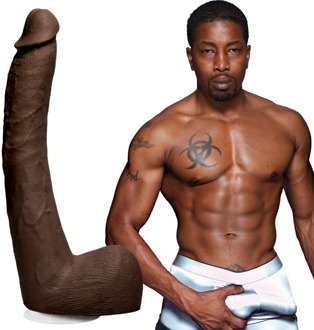 Doc Johnson Isiah Maxwell - Realistic ULTRASKYN Dildo - 10 / 25 cm