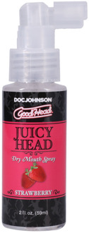Doc Johnson Juicy Head - Dry Mouth Spray - Aardbei - 2 fl oz / 60 ml