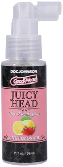 Doc Johnson Juicy Head - Dry Mouth Spray - Pink Lemonade - 2 fl oz / 59 ml