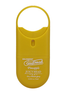 Doc Johnson Juicy Head - Dry Mouth Spray To-Go - Ananas - 0.3 fl oz / 9 ml