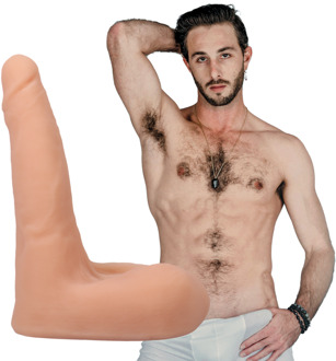 Doc Johnson Lucas Frost - Realistische ULTRASKYN Dildo - 7 / 18 cm - Vanilla