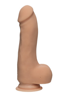 Doc Johnson Master D - Realistische FIRMSKYN Dildo met Ballen - 7 / 18 cm