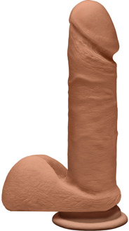 Doc Johnson Perfect D - Realistic ULTRASKYN Dildo met Ballen - 7 / 18 cm