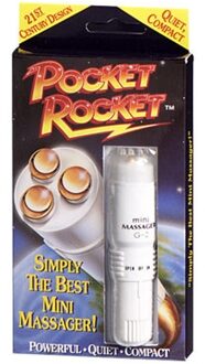 Doc Johnson Pocket Rocket- Vibrator - Ivory - Ø 20 mm