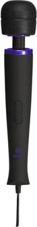 Doc Johnson Power Wand - Ultra-Powerful Silicone Wand Massager - Zwart