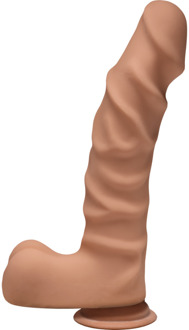 Doc Johnson Ragin' D - Realistic ULTRASKYN Dildo met Ballen - 9 / 22 cm
