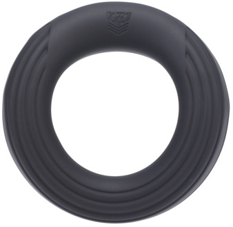 Doc Johnson Rev Cock Throbber - Vibrerende Cockring - Zwart