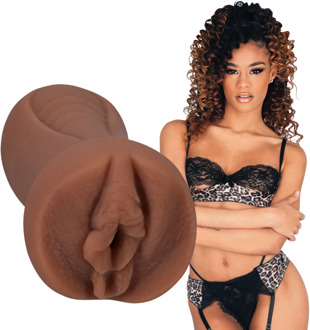 Doc Johnson Scarlit Scandal - ULTRASKYN Pussy Masturbator - Caramel