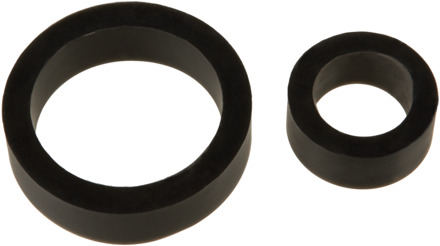 Doc Johnson Silicone Cockring Set - 2 Stuks
