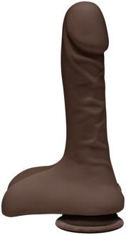 Doc Johnson Super D - Realistic ULTRASKYN Dildo met Ballen - 9 / 22 cm