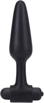 Doc Johnson Vibrerende Butt Plug - 5 / 12 cm - Zwart