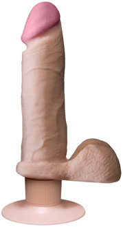 Doc Johnson Vibrerende Dildo met Ballen - 6 / 15 cm