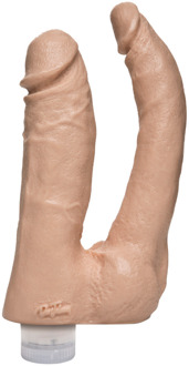 Doc Johnson Vibro Double Penetrator - Realistisch Vibrerend Dubbel Dildo