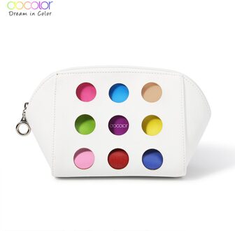 Docolor Vrouwen Cosmetische Tas Travel Cosmetische Organizer Draagbare Make-Up Tas Mode Cosmetische PU Tas voor Beauty Case