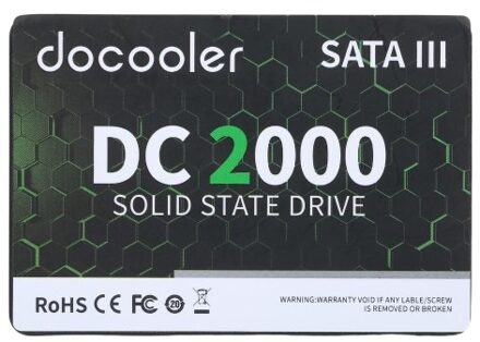 docooler DC2000 2TB 2.5 inch SSD Internal Solid Stable Drive SATA III Interface Fast Read&Wirte Speed for PC Laptop