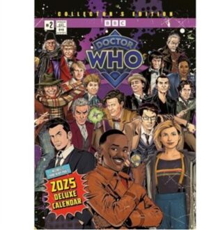 Doctor Who Classic A3 Deluxe Calendar 2025