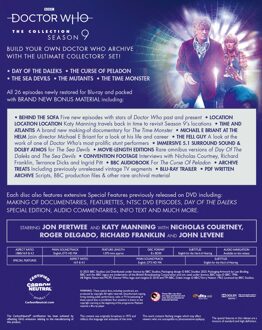 Doctor Who: The Collection Season 9 Standard Edition Blu-Ray