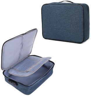 Document Ticket Tas Waterdichte 2 Lagen Combinatie Slot Voor Home Reizen DB