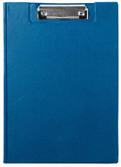 Documenten Clipboard in A4 formaat - blauw - pvc - klembord - 21 x 29 cm