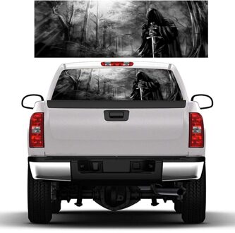Dode Bos Voor Truck Jeep Suv Pickup 3D Achter Voorruit Decal Sticker Decor Achterruit Glas Poster 57.9X18.1 inch