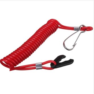 Doden Boot Stop Schakelaar Veiligheid Buitenboordmotor Tether Marine Motor Lanyard Motor Onderdelen Voor Yamaha