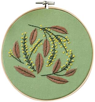 Doden Tijd Cirkel Borduurwerk Kit, Handwerken Borduren, Kruissteek Kits, Borduren Voor Beginner, diy Art Naaien Craft Cd